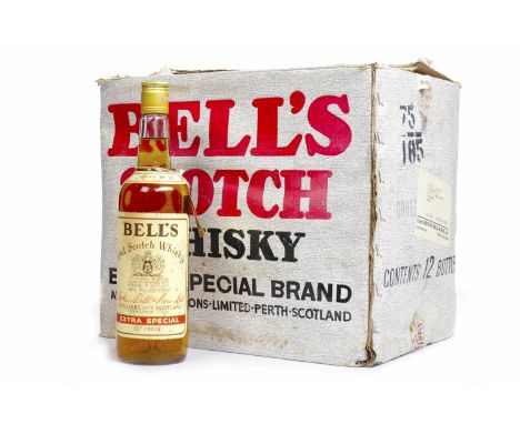 BELL'S EXTRA SPECIAL (12)Blended Scotch WhiskyEach bottle is individually numbered. 26 2/3 fl. oz., 70° proof, in original ca
