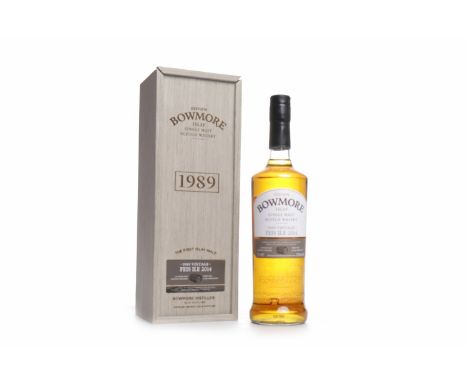 BOWMORE 1989 AGED 24 YEARS - FEIS ILE 2014Active. Bowmore, Islay. A marriage of first-fill American oak bourbon barrel and Fr