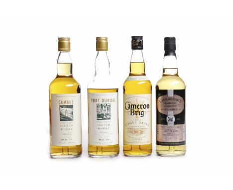 CAMERONBRIDGE CADENHEAD'S AGED 11 YEARSActive. Windygates, Fife. Single Grain Scotch Whisky. Matured in bourbon hogshead, and