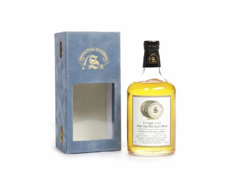 PORT ELLEN 1980 SIGNATORY VINTAGE AGED 16 YEARSClosed 1983. Port Ellen, Islay.Distilled 6th August 1980, matured in cask no. 