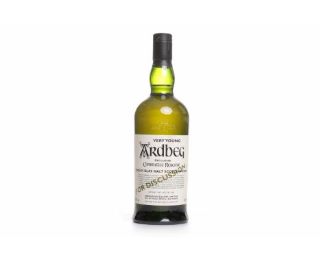 ARDBEG VERY YOUNG COMMITTEE RESERVEActive. Port Ellen, Islay. Distilled 1997, bottled 2003. Matured exclusively in first-fill