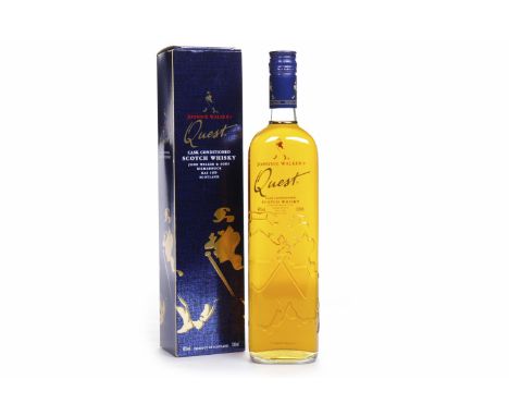 JOHNNIE WALKER QUESTBlended Scotch Whisky.75cl, 40% volume, in carton.    CONDITION REPORT:  Slight damage to carton.