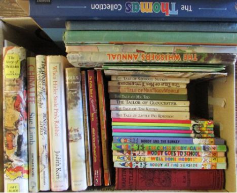 Assorted vintage children's books