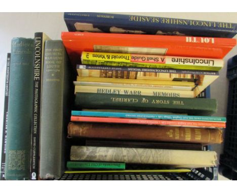 Various Lincolnshire books inc Louth Records, The first church warden's book of Louth, The Lincolnshire seaside & The Lincoln
