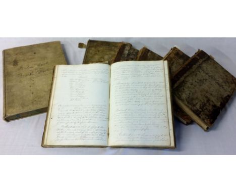 David N Robinson collection - Volumes 1-6 of the minutes of the meetings of the 4th District Commissioners for the 'Drainage 