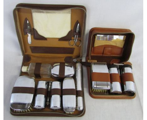 2 vintage gent's grooming kits