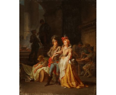 Jean Preudhomme. Maler des 18. Jh. In Orleans tätig. 1732 Peseux b. Neuchatel - 1795 Neuchatel, sign., 1780 dat., Cavalier mi