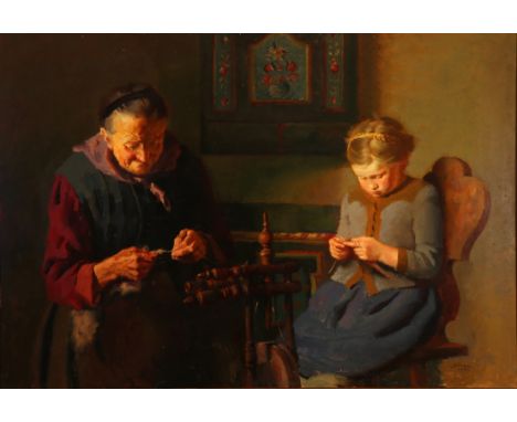 Hans Strobl. 1913 - Bezau - 1974 Schwarzach.  Schüler von Fahringer a.d. Wiener Akademie. War in Schwarzach tätig. Gehörte zu