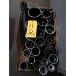 3/4''Ratchet And Assorted Sockets.