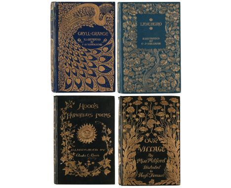 Peacock (Thomas Love). Gryll Grange, illustrated by F. H. Townsend with an introduction by George Saintsbury, London: Macmill