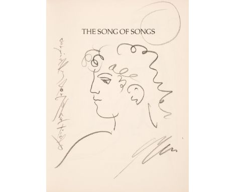 Erni (Hans, 1909-2015). The Song of Songs. Text and Commentary by Robert Graves, Illustrated by Hans Erni, first edition, Lon