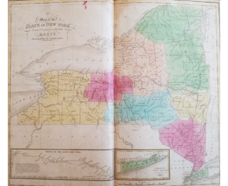 Hart (Joseph C.). A Modern Atlas of Fourteen Maps, 7th edition Revised and Corrected, published R. Lockwood New York, J. Grig
