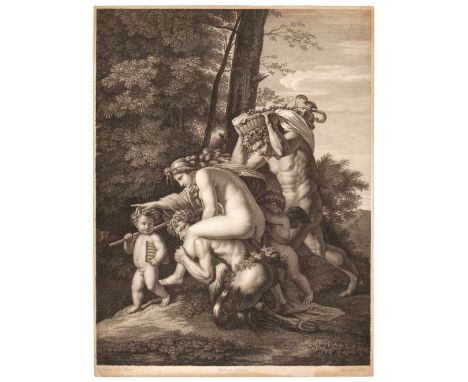 * Blot (Maurice, 1753-1818). Voyage de Faunes, de Satyres et d'Hamadryades, after Nicolas Poussin, circa 1816-1818, fine etch