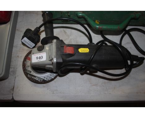 A Power Devil angle grinder