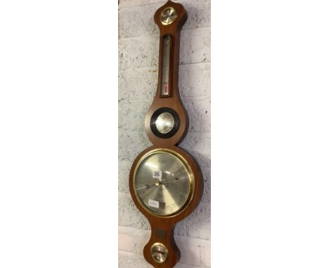 MODERN COMITTI HOLBORN BANJO BAROMETER &amp; THERMOMETER