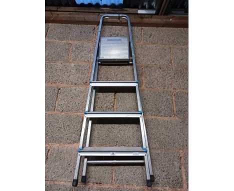 SMALL ALLOY 4 STEP, STEP LADDER