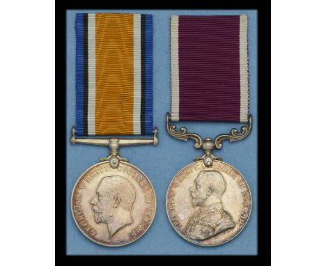 Pair: Sergeant Major W. J. Bayton, Royal Flying Corps  British War Medal 1914-20 (45848 [sic] F-Sjt. W. J. Bayton. R.F.C.); A