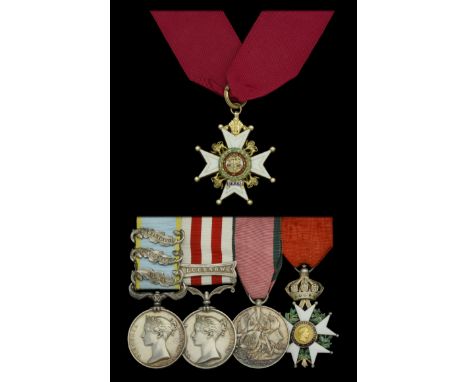An Indian Mutiny ‘50th Anniversary’ C.B. group of five awarded to Major-General H. T. Arbuthnot, Royal Horse Artillery   The 