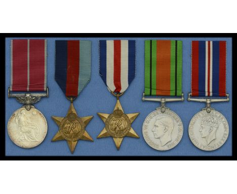 The rare ‘G.V.R.’ Military Division B.E.M. group of five awarded to Vernon wireless operator Aircraftman 2nd Class W. Howson,