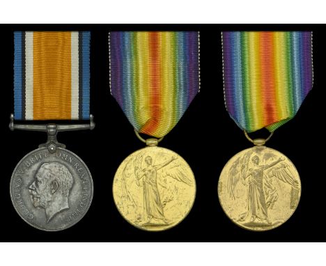 British War Medal 1914-20 (Lieut. C. E. V. Daveney); Victory Medal 1914-19 (2) (17089 A. Sjt. B. W. Frost. 7-Can. Inf.; N. Si