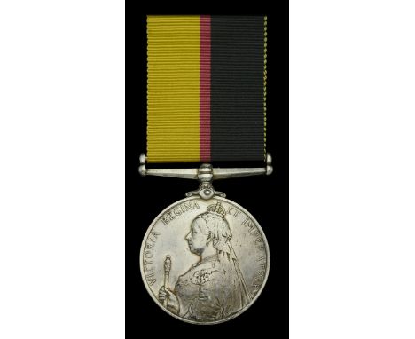 Queen’s Sudan 1896-98 (98345. Br. Whr. G. Waite. R.A.) light contact marks, nearly very fine £180-£220