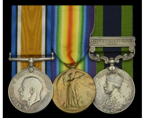 Three: Lieutenant J. Cahill, 44th Signal Company, Indian Army Reserve of Officers, late Royal Engineers  British War and Vict