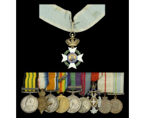 Ten: Lieutenant-Colonel Frederick Cunliffe-Owen, C.M.G., Royal Artillery, soldier and diplomat who was appointed Military Att
