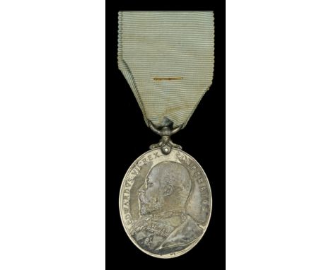 Militia L.S. & G.C., E.VII.R (4864 Sapr: W. Nolan. R. Anglsy: R.E. Mil.) sometime lacquered, nearly very fine £300-£400  --- 