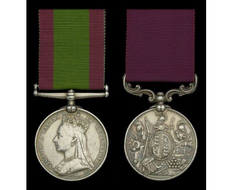 Pair: Battery Sergeant-Major E. Altree, Royal Artillery   Afghanistan 1878-80, no clasp (4577. Bombr. E. Altree. C. Batt: 4th