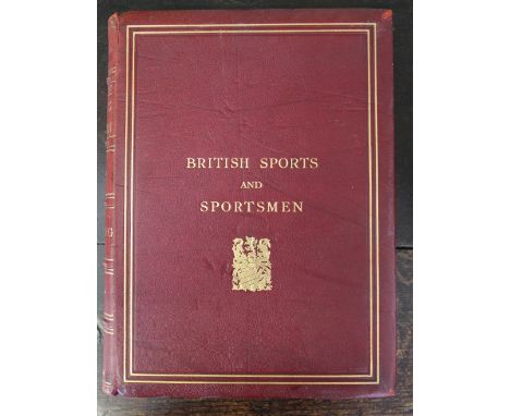 BRITISH SPORTS AND SPORTSMEN, HUNTING, limited edition, 209/1000, with portrait frontis of John Peel, full leather, Sports an