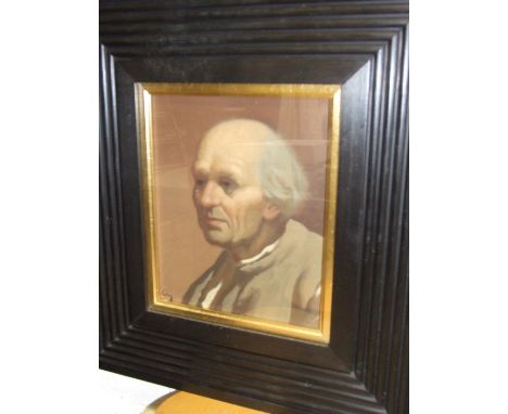 Portrait of an Elderly Gentleman, indistinctly signed oil on board, 22 x 18cm and a companion, a pair, (2).