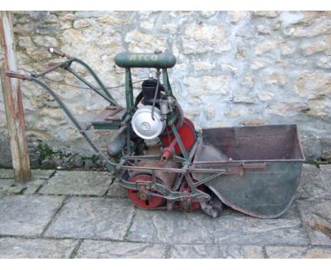 EXTRA LOT: A vintage ATCO petrol lawnmower