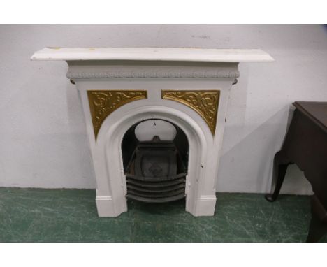 Cast iron fireplace