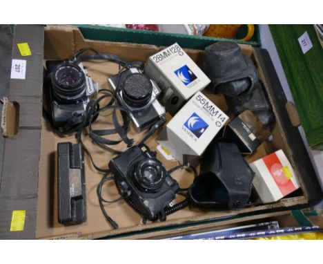 Yashica Olympus, other cameras and lenses