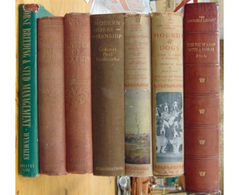 [HUNTING & OTHER] Brooke, Lieut.-Col. Geoffrey. The Way of a Man with a Horse, limited edition 192/375, signed by author, ful