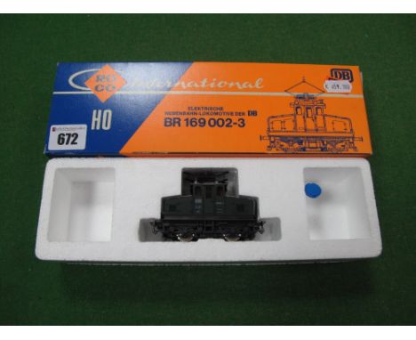 A Boxed Roco "HO" Gauge Type BR169 Outline German Electric Locomotive, DB green, R/No. 169002-1. 