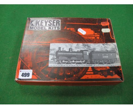 "00" Scale White Metal Kit of L.N.E.R J3 0-6-0 Locomotive by K's, boxed, unchecked.