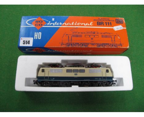 Roco #4133 DB BRIII Bo-Bo Electric Locomotive, HO Scale. Boxed.