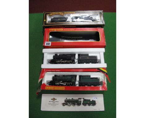 Three Boxed "OO" Gauge Locomotives and Tenders, comprising Hornby #R857 Ivatt Class 2 2-6-0 Locomotive and Tender R/No. 46400