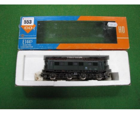 Roco #4130 DB E144.5 Bo-Bo Electric Locomotive, HO Scale. Boxed. 