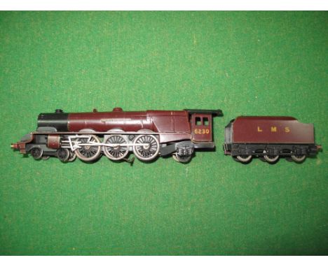 An "00" Scale Brass Kit Built Model of L.M.S 4-6-2 Duchess Class Locomotive, nicely painted in LMS crimson lake livery as num