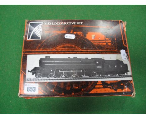 "00" Scale White Metal Kit of L.M.S 4-6-2 Turbomotive, by K's, boxed, unchecked.