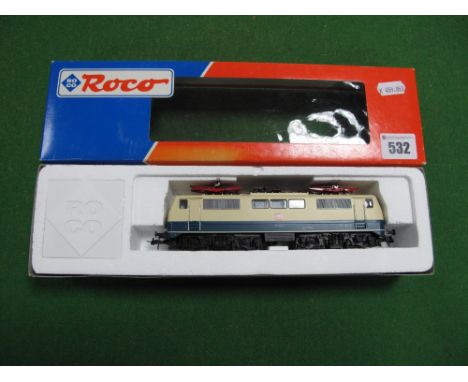 Roco #43413 DB. BR111 Bo-Bo Electric Locomotive, HO Scale. Boxed. 