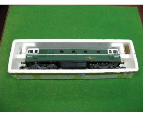 A Lima "O" Gauge Diesel Locomotive, "Bo-Bo", R/No d6506, BR green livery.