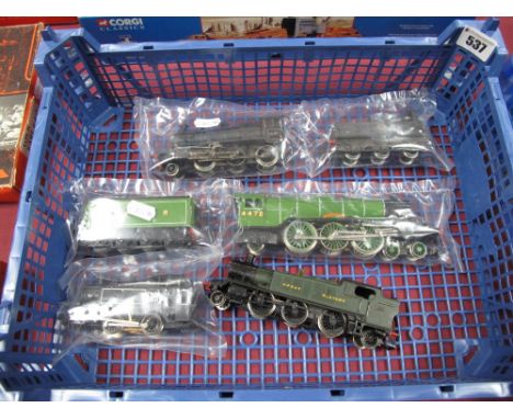 Four "OO" Gauge Locomotives by Hornby, Airfix, including LNER Class A3 4-6-2 'Flying Scotsman', R/No. 4472, eight wheeled ten