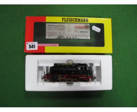 Fleischmann #4062 DB. BR64 2-6-2 Steam Tank Locomotive, HO Scale. Boxed. 
