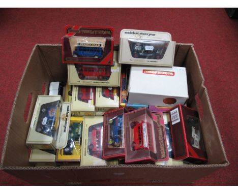 Over Twenty Matchbox Models of Yesteryear Diecast Vehicles, including #YS-16 1929 Scammell 100-Ton Truck-Trailer with G.E.R. 