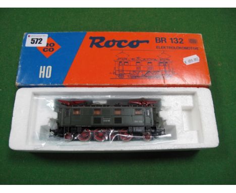 Roco #4145 DB. BR E32 2-6-2 Electric Locomotive, HO Scale. Boxed.