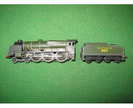 An 'OO' Scale Brass Kit Built Model of Southern 4-6-0 Lord Nelson Class Locomotive, very well built  with excellent paint wor