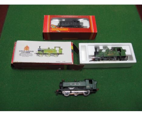Three "00" Gauge Locomotives Comprising of Graham Farish Class 94 0-6-0 locomotive, r/no 9410, GWR green Hornby class J833 0-